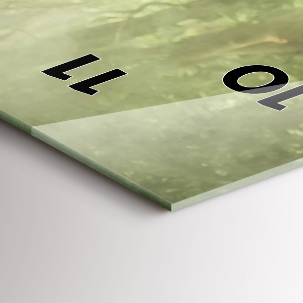 Vertikale Uhr mit motiv Kinder führen einen Elefanten