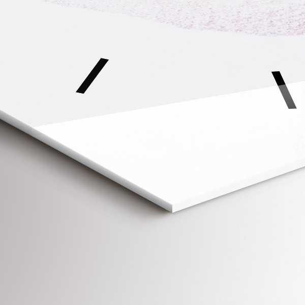 Vertikale Uhr mit motiv Trockene Mohnblumen