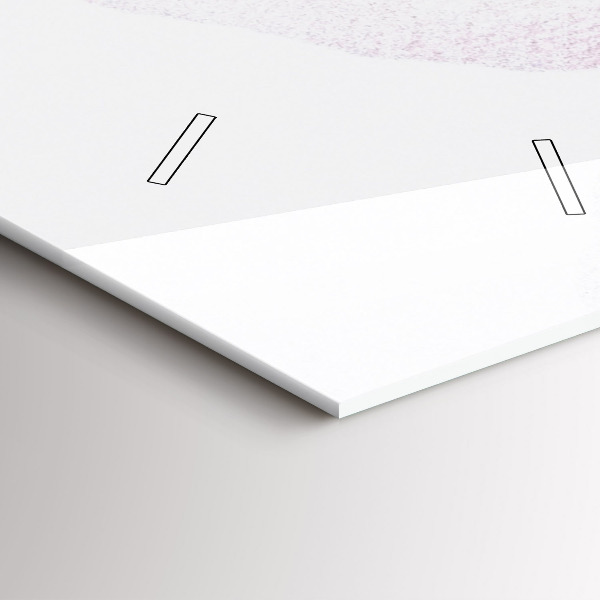 Vertikale Uhr mit motiv Trockene Mohnblumen