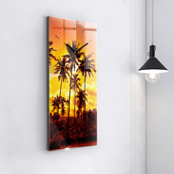 Vertikale Uhr mit motiv Thailand Strand Klong Prao