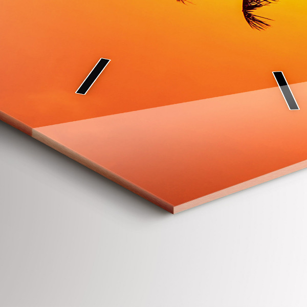 Vertikale Uhr mit motiv Thailand Strand Klong Prao