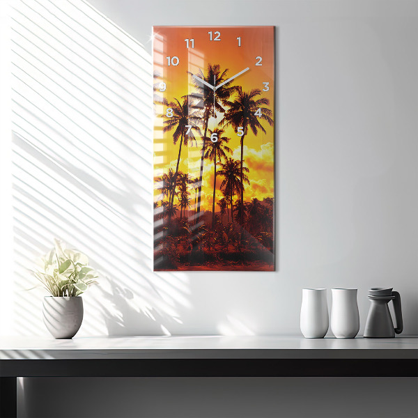 Vertikale Uhr mit motiv Thailand Strand Klong Prao