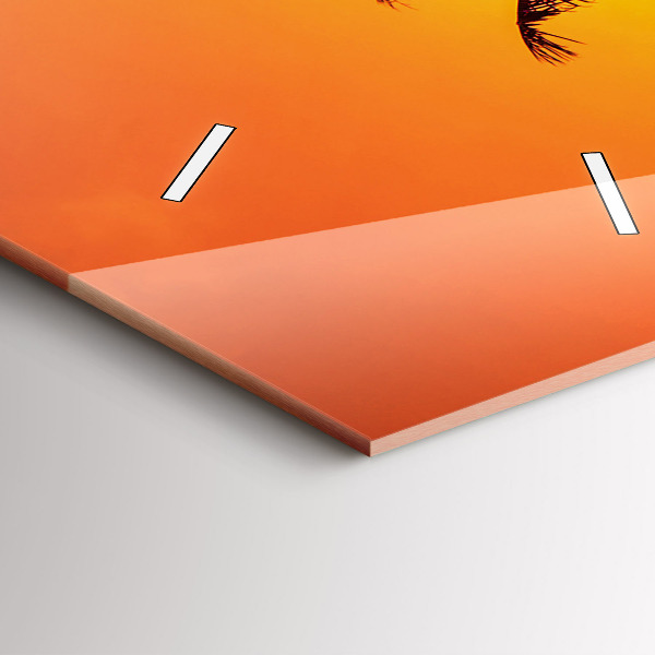 Vertikale Uhr mit motiv Thailand Strand Klong Prao