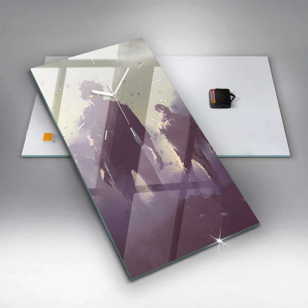 Vertikale Uhr Zombie bei Nacht - Halloween