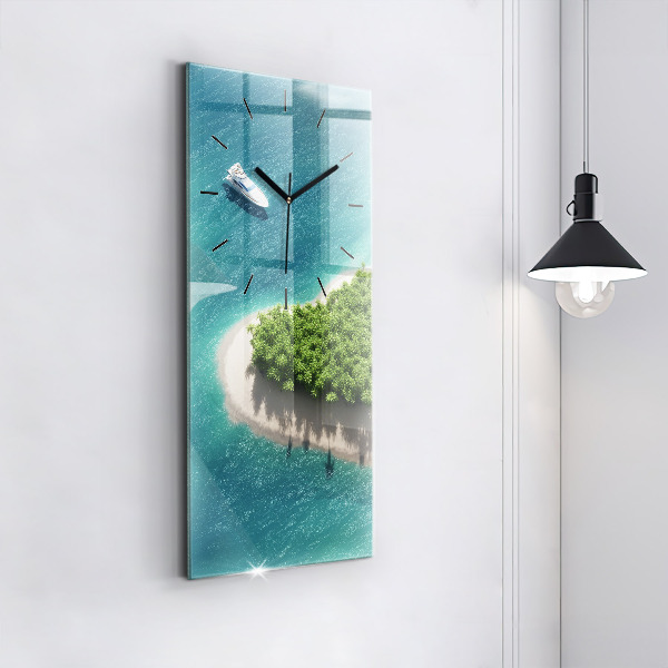 Vertikale Uhr Herzinsel