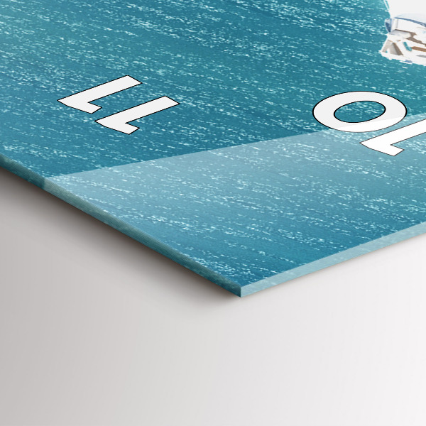 Vertikale Uhr Herzinsel