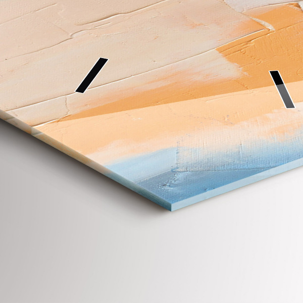 Vertikale Uhr mit motiv Porträt einer Frau