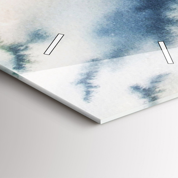 Vertikale Uhr Fischer auf einem See