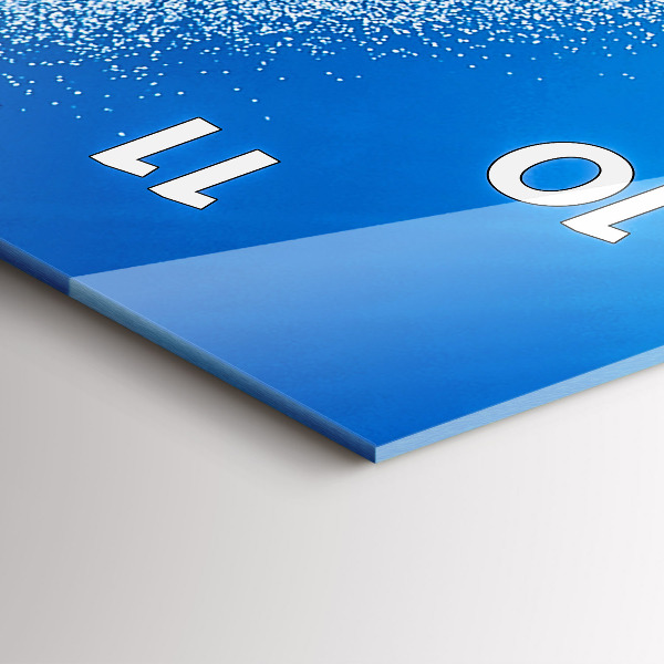 Vertikale Uhr mit motiv Surfen auf Hawaii