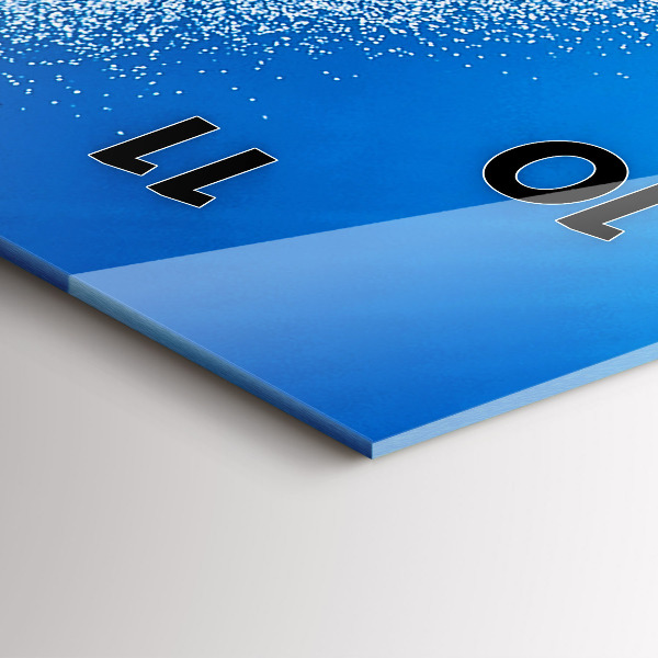 Vertikale Uhr mit motiv Surfen auf Hawaii