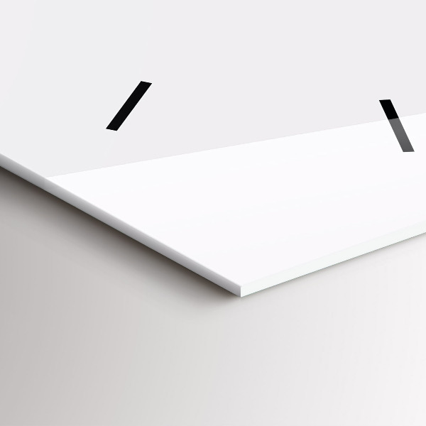 Vertikale Uhr Abstrakte Bergketten