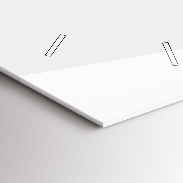 Vertikale Uhr Abstrakte Bergketten