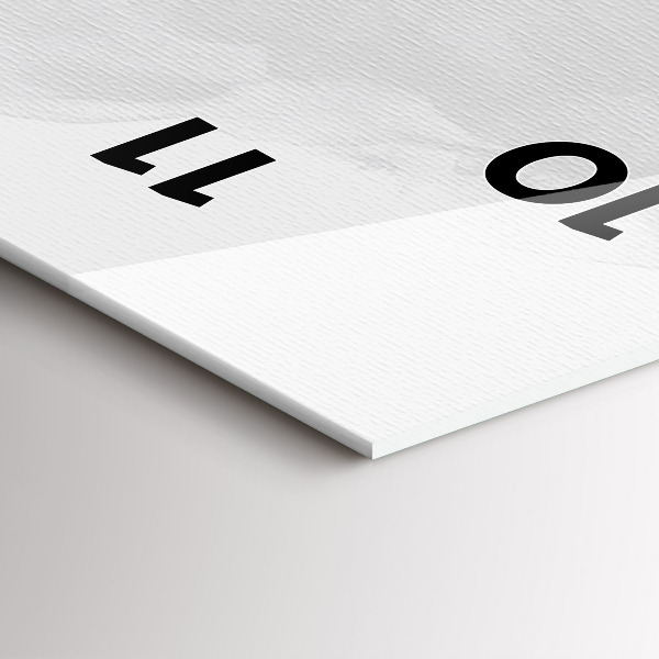 Vertikale Uhr mit motiv Gitarre