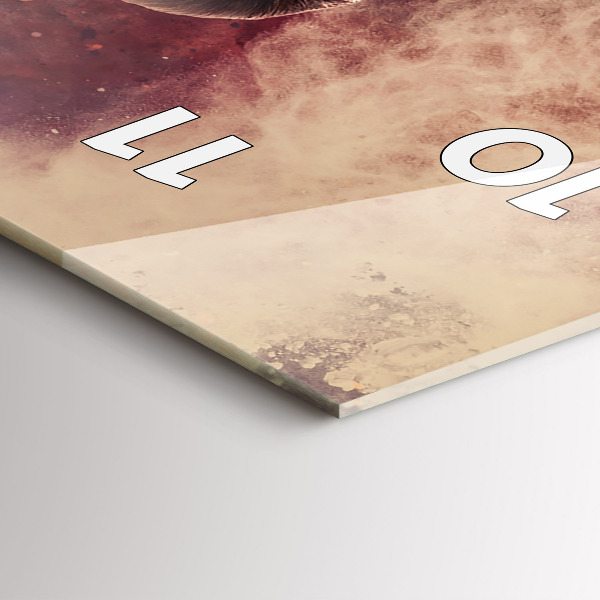 Vertikale Uhr Frau und Fahrrad