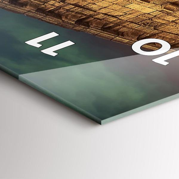 Vertikale Uhr mit motiv Römisches Kolosseum