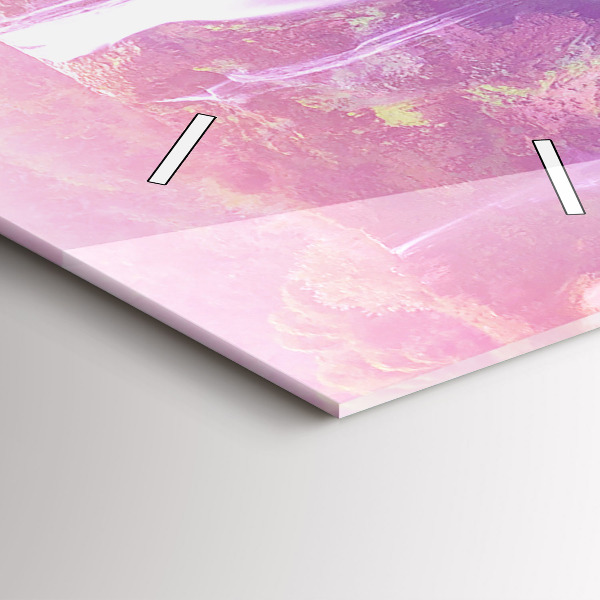 Vertikale Uhr mit motiv Jiulong-Wasserfall China