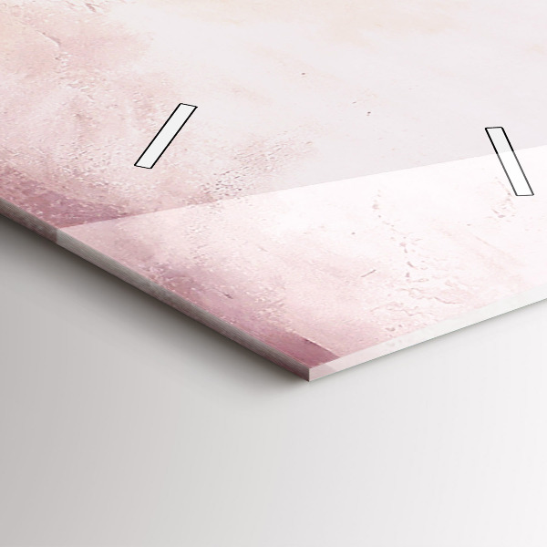 Vertikale Uhr mit motiv Blumen Blühender Mohn