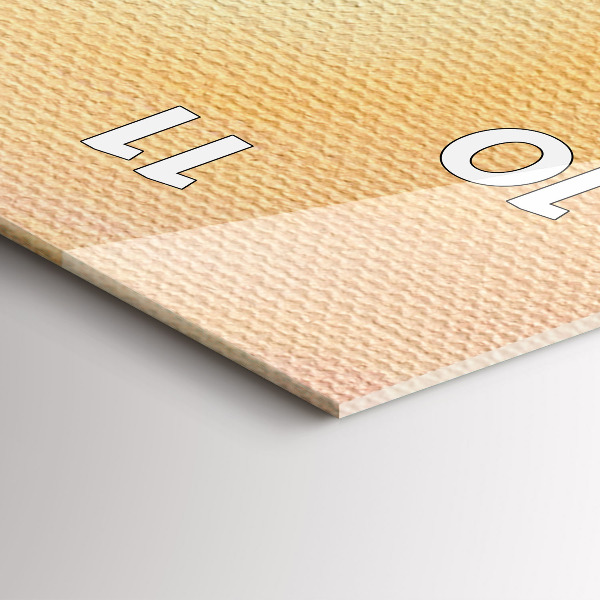 Vertikale Uhr mit motiv Weihnachtsbaum und Brücke