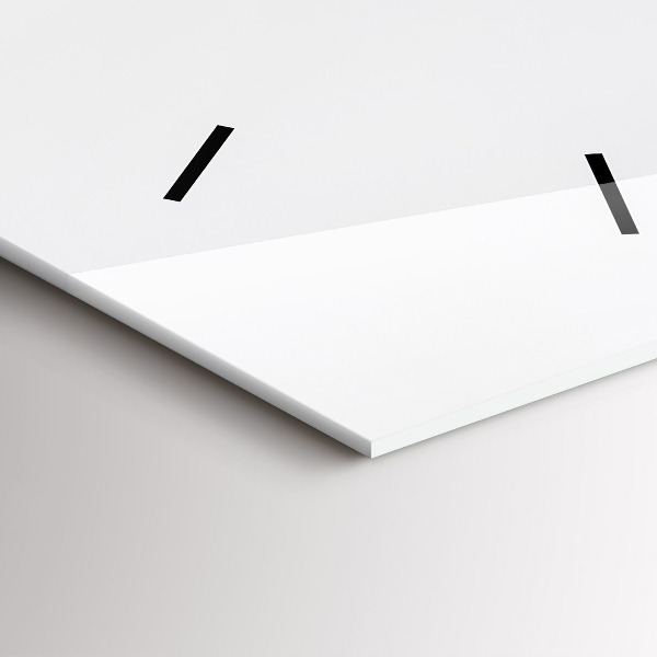 Vertikale Uhr mit motiv Schlafende Katze und Hund