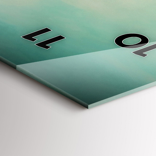 Vertikale Uhr Chinesische Fantasieszenen