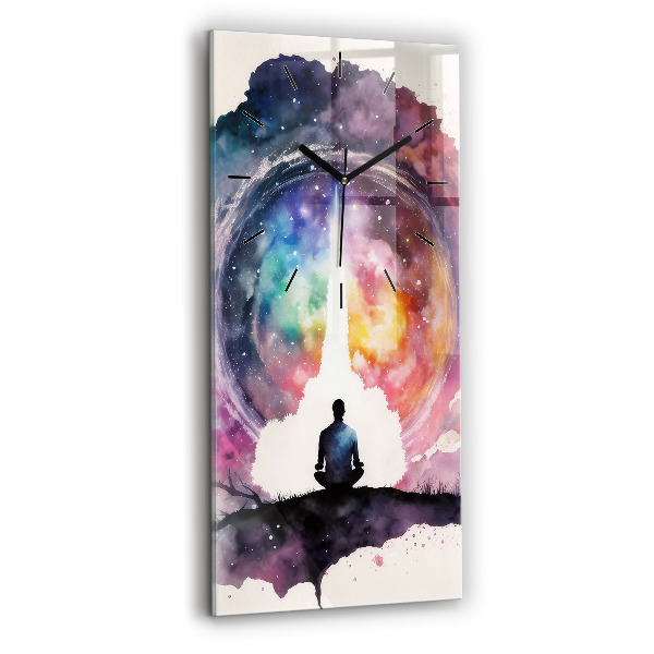Vertikale Uhr Lebensstil Meditation
