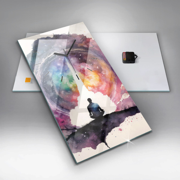 Vertikale Uhr Lebensstil Meditation