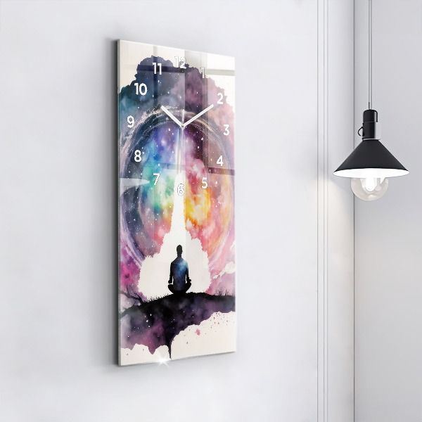 Vertikale Uhr Lebensstil Meditation