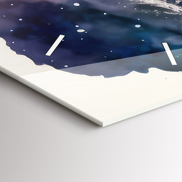 Vertikale Uhr Lebensstil Meditation