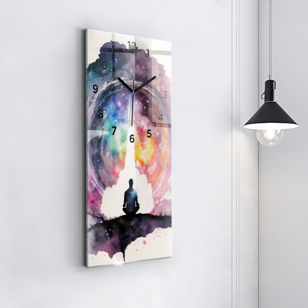 Vertikale Uhr Lebensstil Meditation