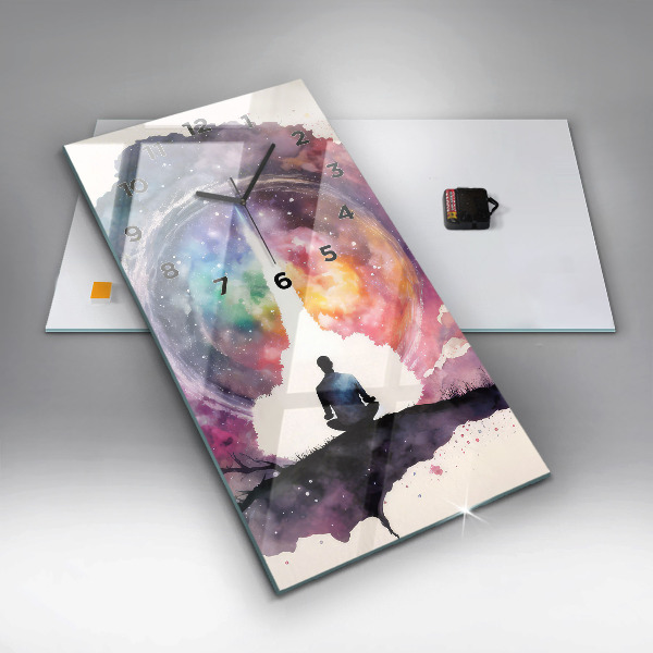 Vertikale Uhr Lebensstil Meditation