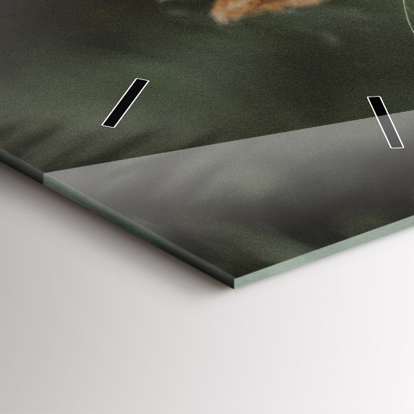 Vertikale Uhr Eichhörnchen und Wildtiere