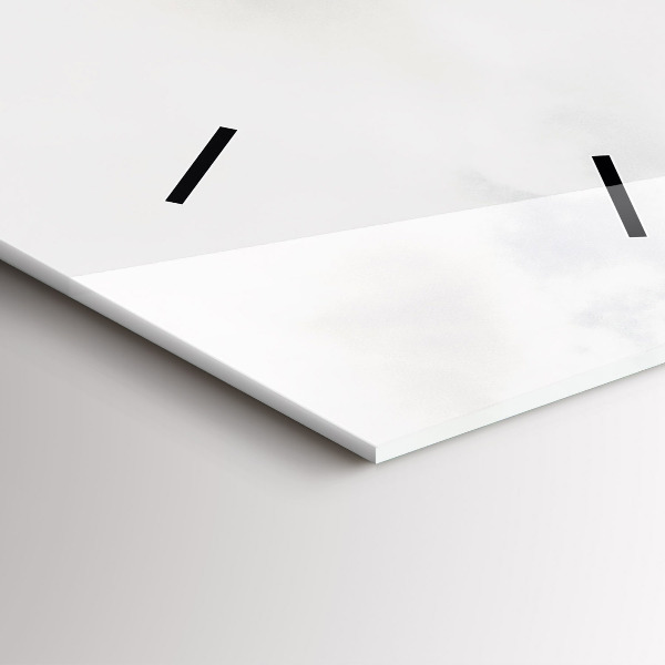 Vertikale Uhr Blick auf die Berge