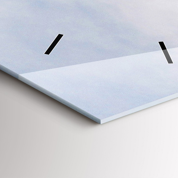 Vertikale Uhr mit motiv Fahrzeug in der Wüste von Kamtschatka