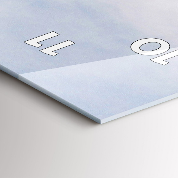 Vertikale Uhr mit motiv Fahrzeug in der Wüste von Kamtschatka