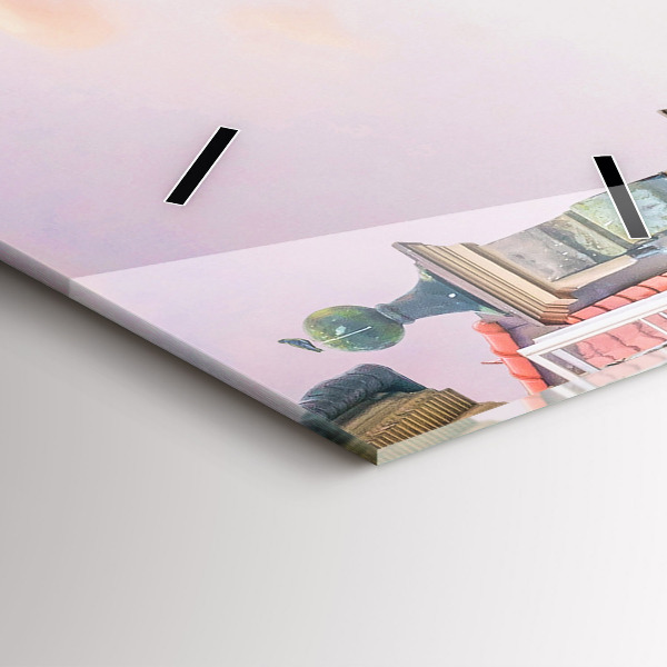 Vertikale Uhr Alte Stadt in Warschau