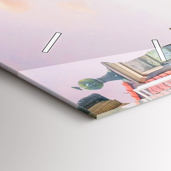 Vertikale Uhr Alte Stadt in Warschau