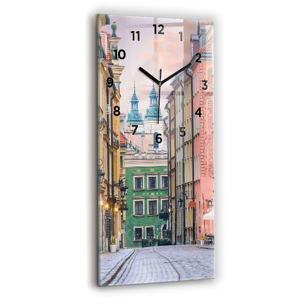 Vertikale Uhr Alte Stadt in Warschau