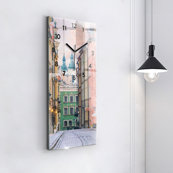 Vertikale Uhr Alte Stadt in Warschau