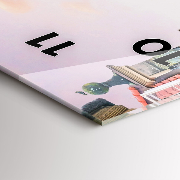 Vertikale Uhr Alte Stadt in Warschau