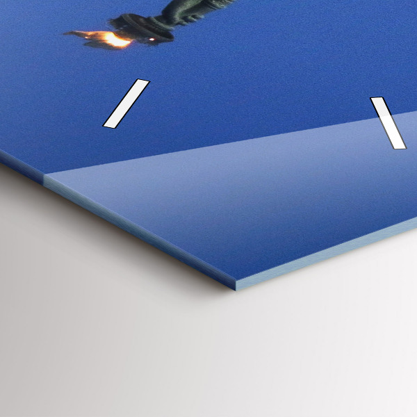 Vertikale Uhr mit motiv Freiheitsstatue in New York