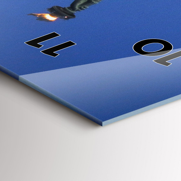 Vertikale Uhr mit motiv Freiheitsstatue in New York