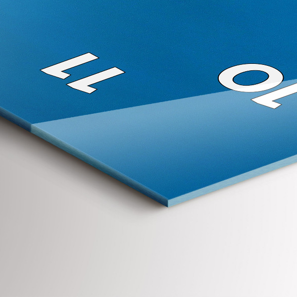 Vertikale Uhr mit motiv Tower Bridge London bei Nacht