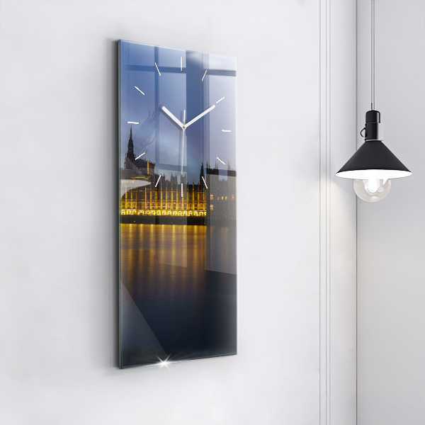 Vertikale Uhr mit motiv Winchester Palast London