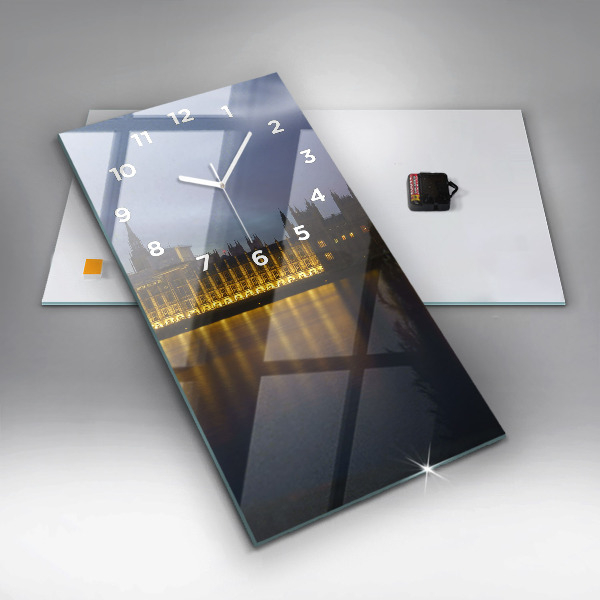 Vertikale Uhr mit motiv Winchester Palast London