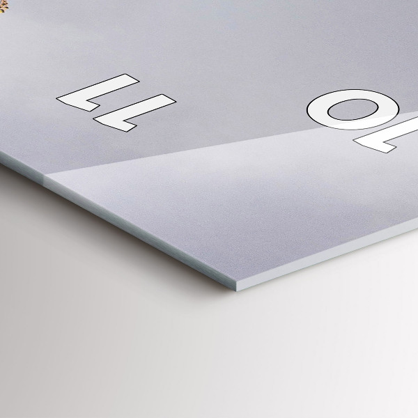 Vertikale Uhr Schloss Disneyland in Paris