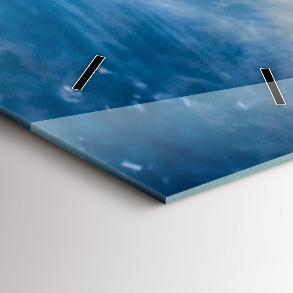 Vertikale Uhr Sonnenaufgang an der Ostsee