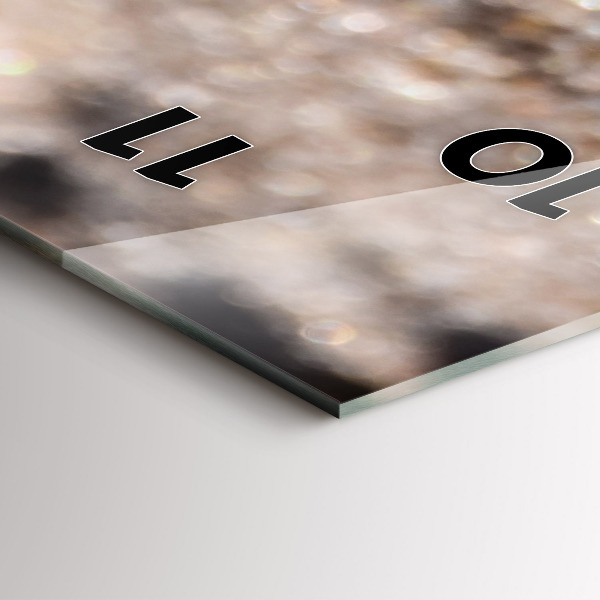 Vertikale Uhr Muscheln am Strand