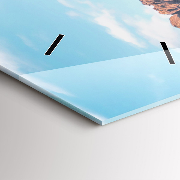 Vertikale Uhr Hütte im Tatra-Gebirge