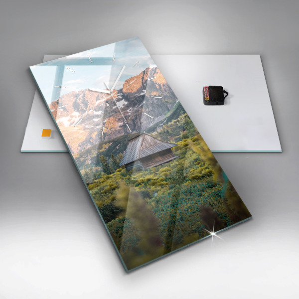 Vertikale Uhr Hütte im Tatra-Gebirge