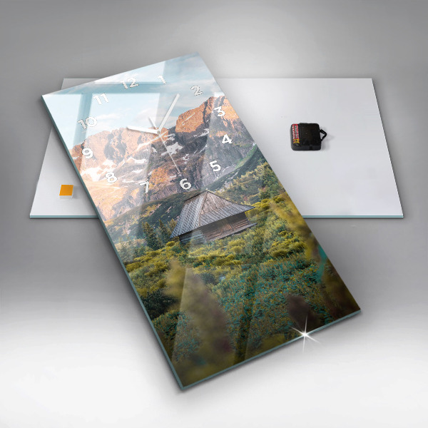 Vertikale Uhr Hütte im Tatra-Gebirge